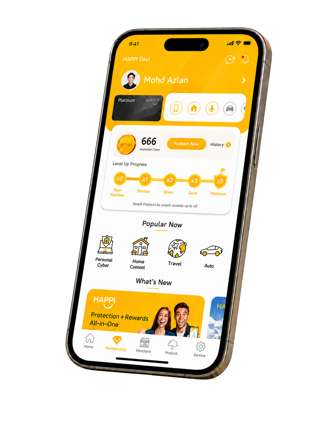 Download the HAPPI Malaysia app